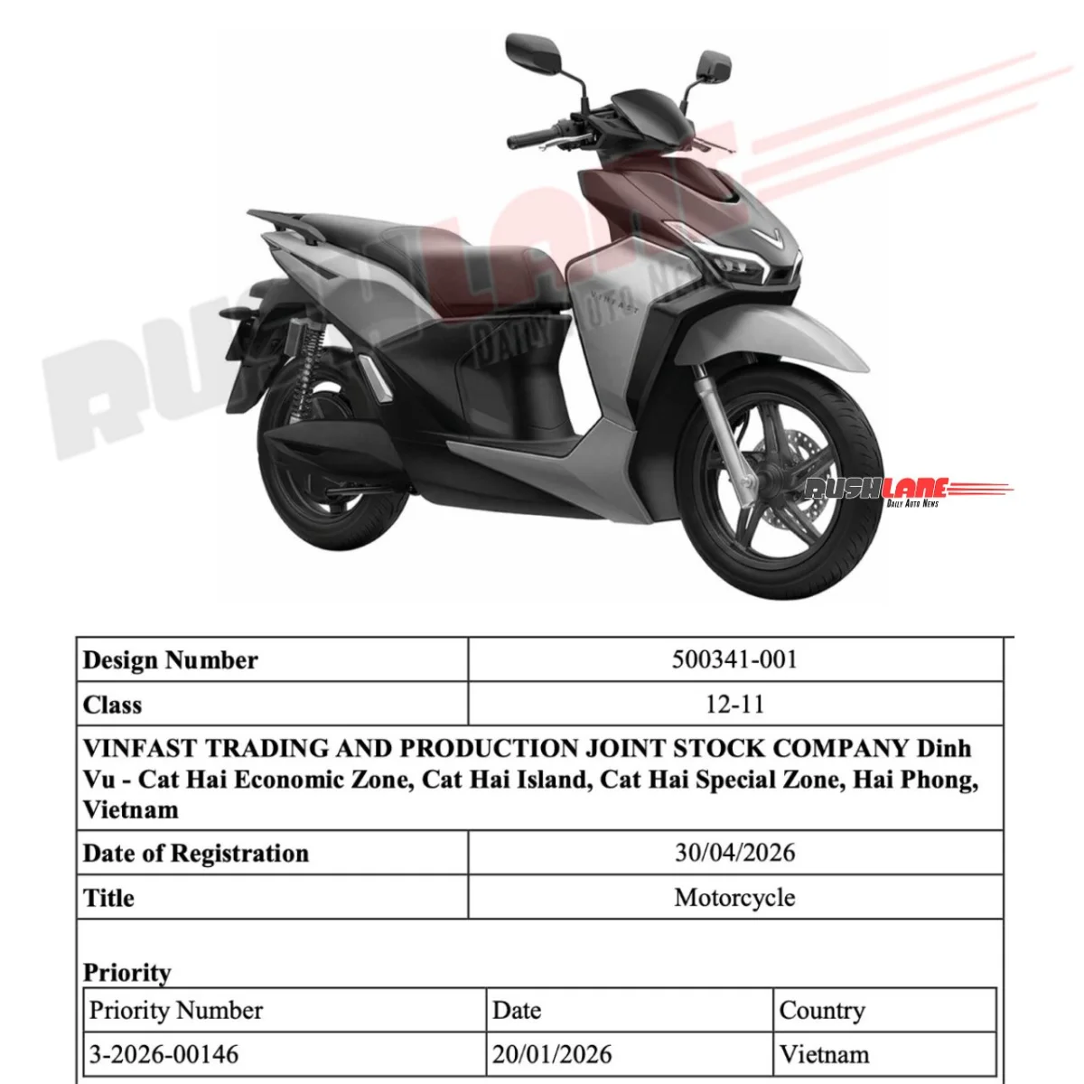 New Vinfast Viper II Patented In India