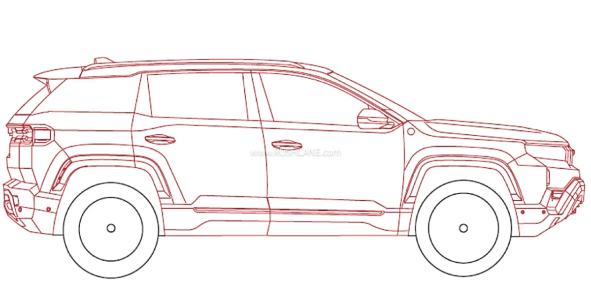 New-gen Jeep Compass Electric Patented