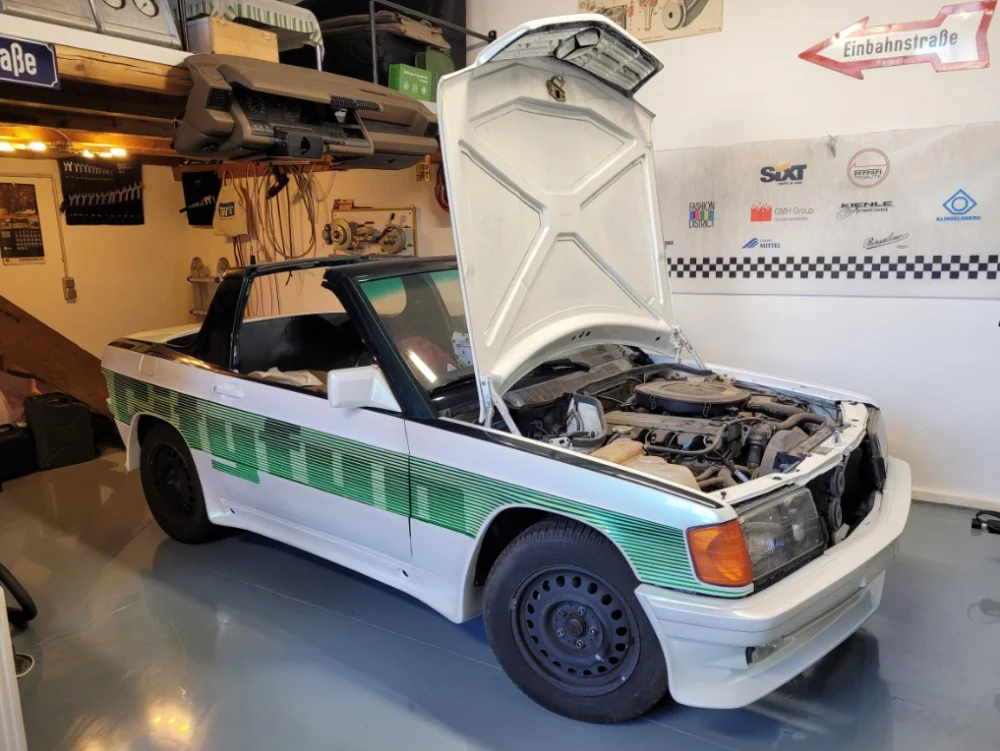 Mercedes-Benz 190 E SGS Cityfun at Techno Classica Salon