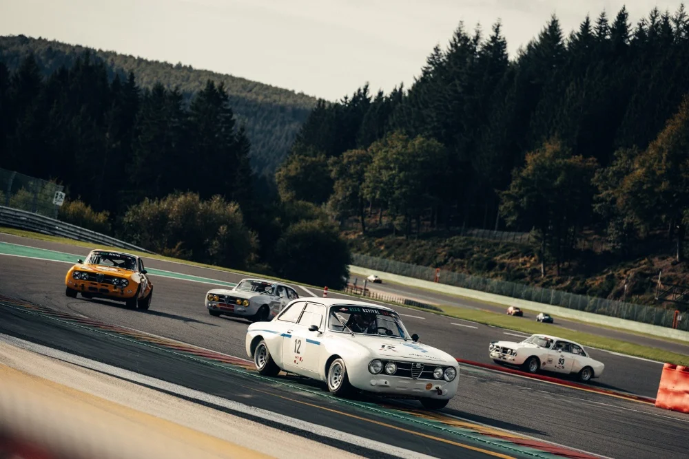 Morteo and Moramarco Triumph at Spa-Francorchamps in Alfa Revival Cup Round