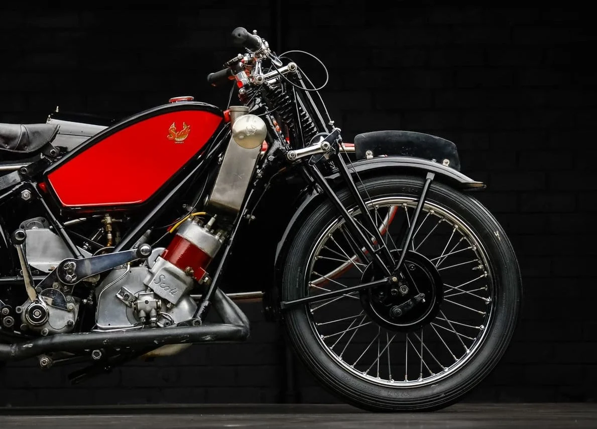 Steve McQueen’s Iconic Scott Flying Squirrel Motorcycle Up for Sale