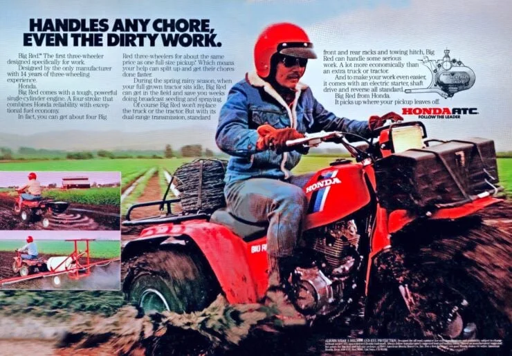 Honda ATC 250ES Big Red 1