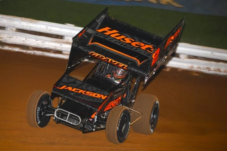 David Gravel Heads to Victory in World of Outlaws at Williams Grove Speedway