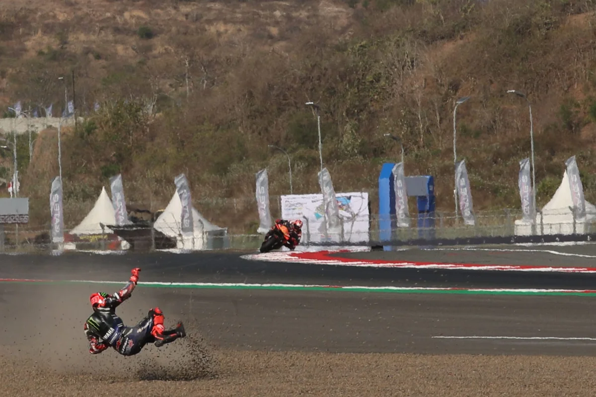 Quartararo Calls for Enhanced Safety Measures at Mandalika Circuit After Practice Crash