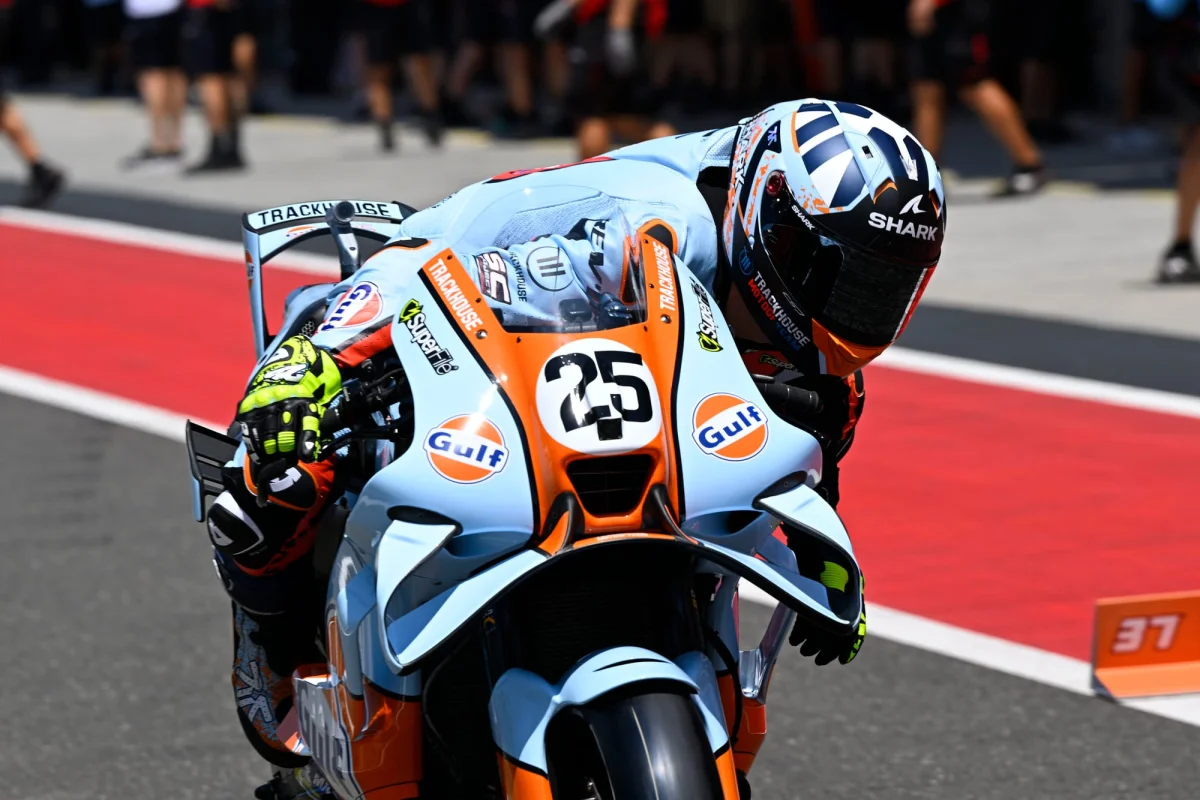 Aprilia Claims Top Three Spots Amid Crashes at Mandalika MotoGP Practice