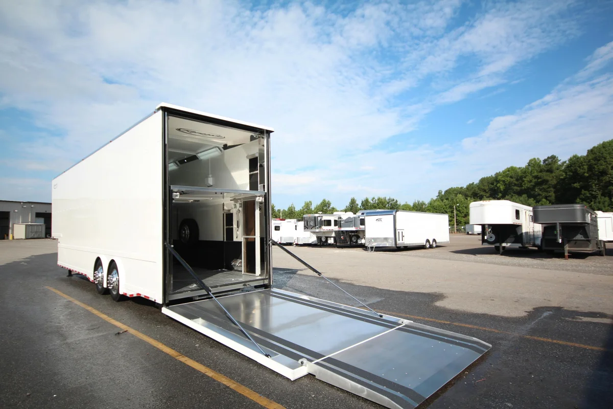 Trailers of the East Coast double decker enclosed trailer
