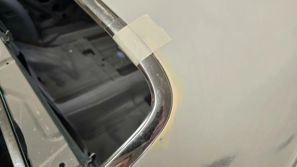 Camaro rear window trim-Project Cheap Camaro