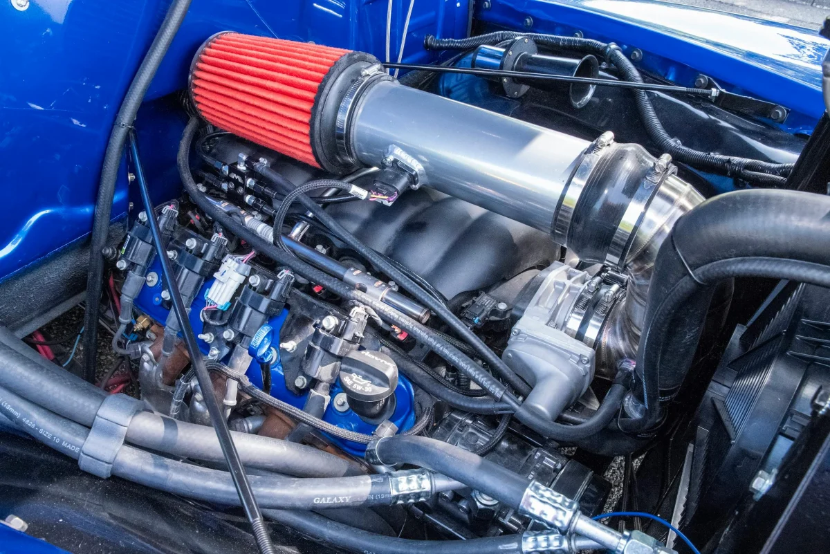 1950 GMC pickup custom engine