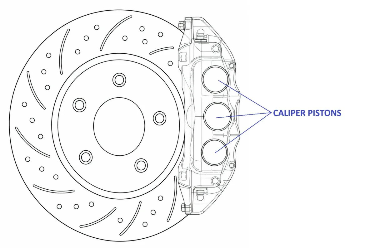 caliper pistons