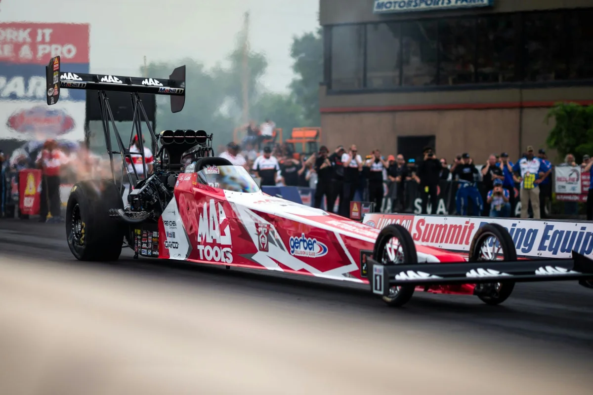 MAC tools kalitta drag racing car