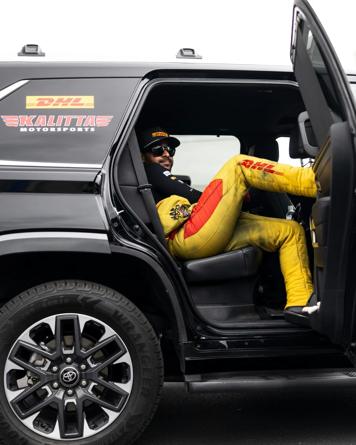 Kalitta motorsports driver DHL sponsor