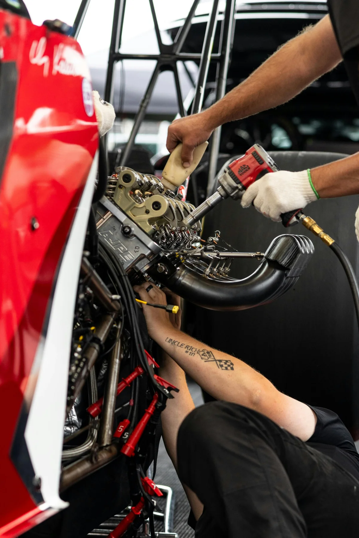 Kalitta motorsports engine tuneup