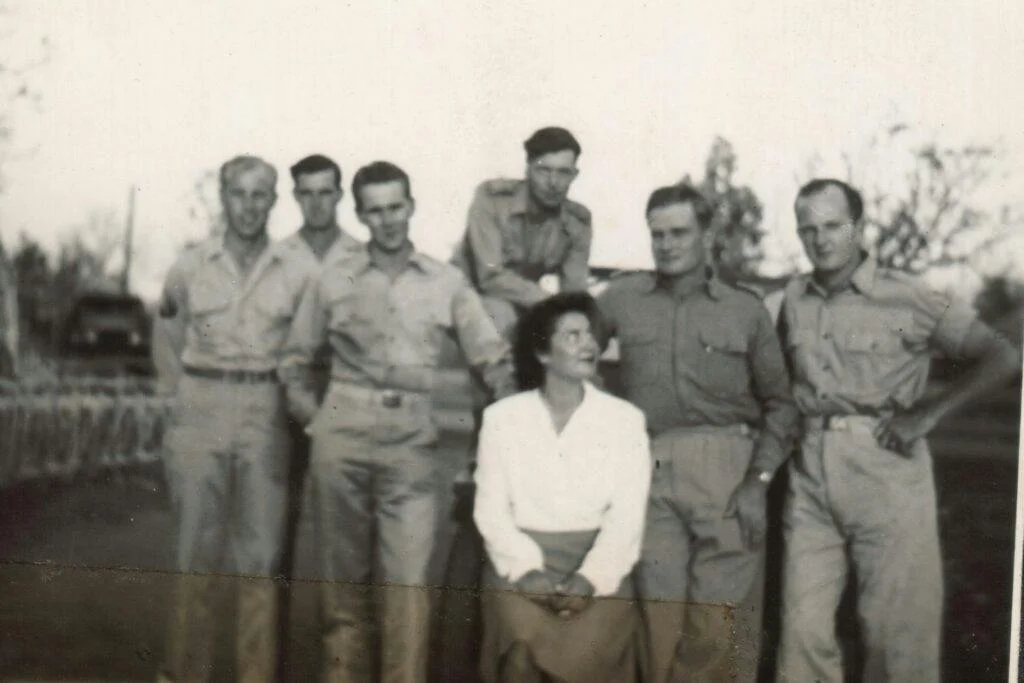 Ben and Elinore in India, circa 1946