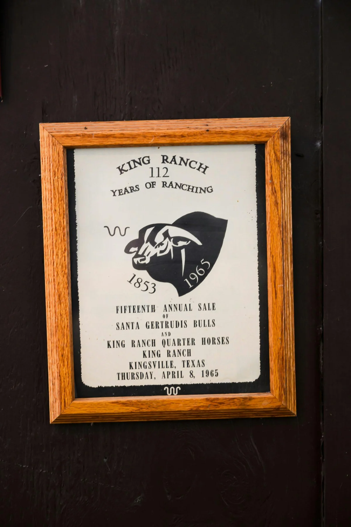King Ranch wall art