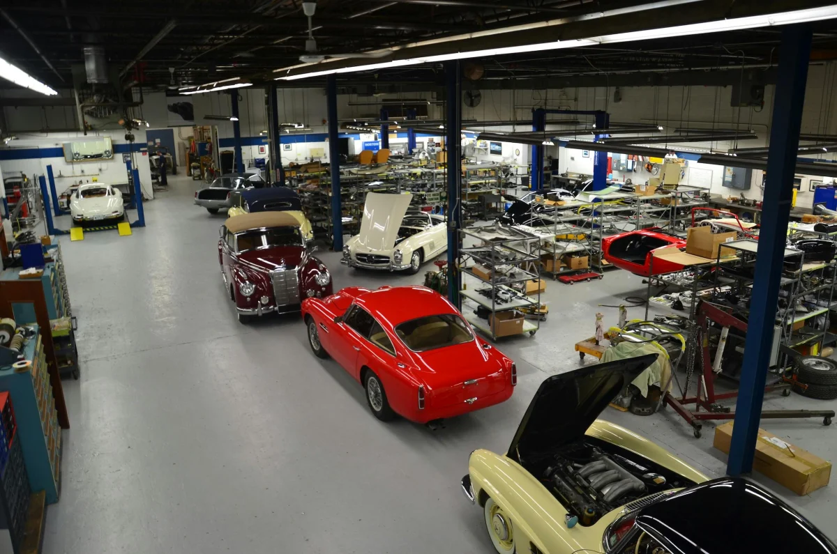 Paul Russell shop interior wide