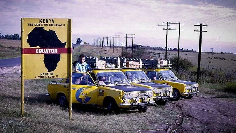 Fiat 124 Special at the exhibition