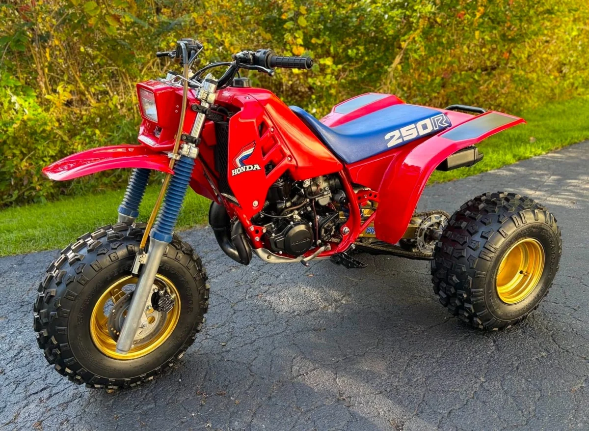 Classic Three-Wheeler Revival: Restored 1985 Honda ATC 250R Ready for Collectors