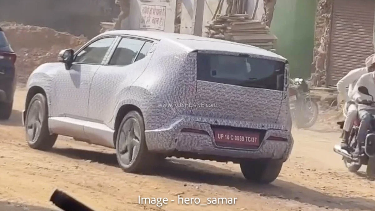Honda 0 Alpha EV Spied