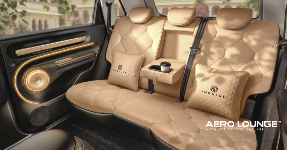MG Windsor Indulge Edition interior