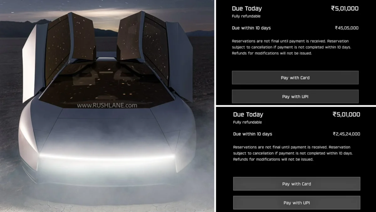 Tesla Roadster India Bookings